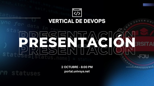 SESIÓN DE PRESENTACIÓN DEVOPS